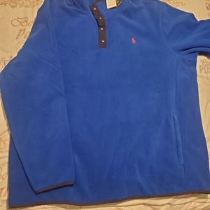 Pull over fleece shirt